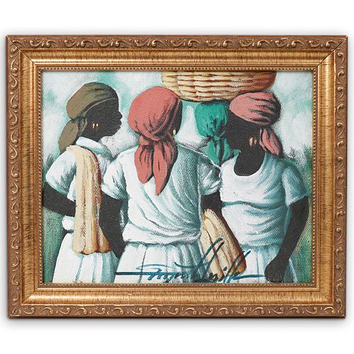 RAYMOND LAFAILLE (HAITIAN) OIL ON