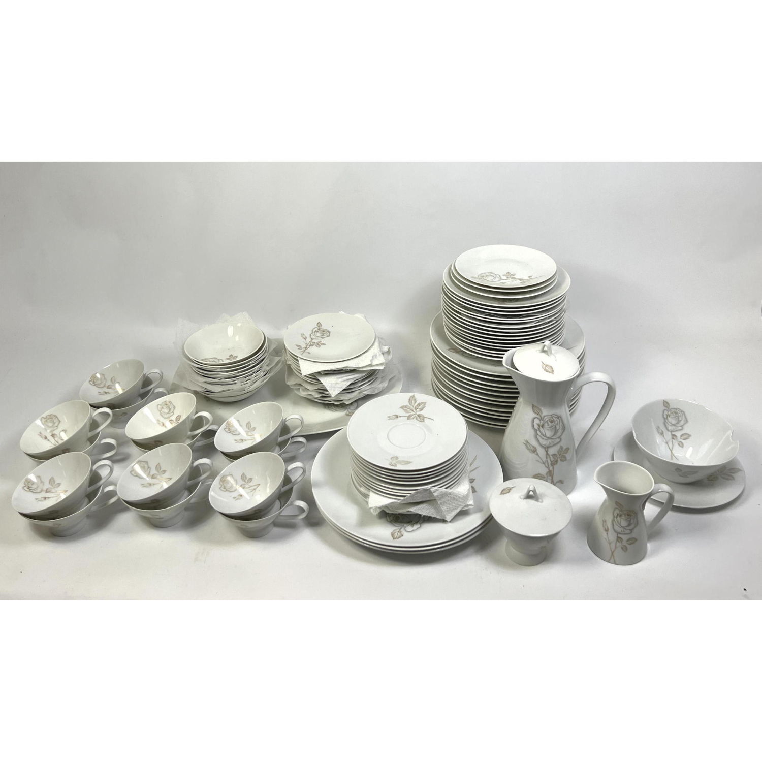 Raymond Loewy Classic Rose China