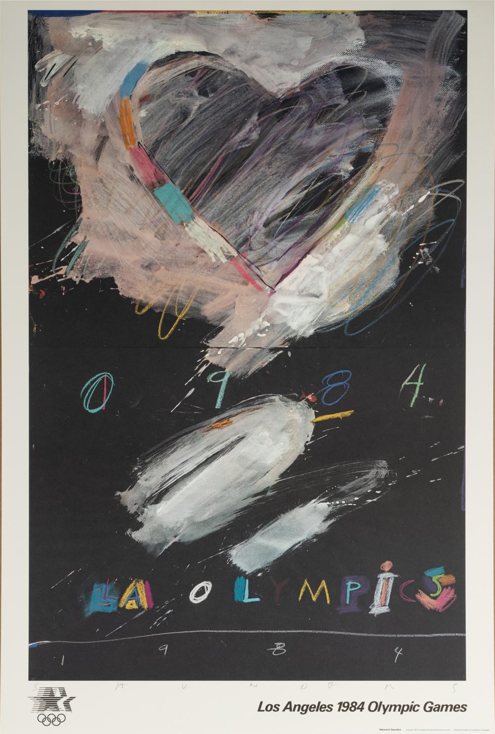 RAYMOND SAUNDERS (B. 1935): LOS