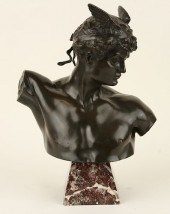 RAYMOND SUDRE BRONZE OF MERCUR