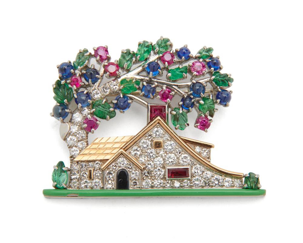 RAYMOND YARD PLATINUM, 18K GOLD,