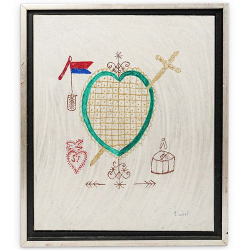 RAYMONDE WOEL MIXED MEDIA ON