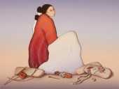 R.C. GORMAN (1932-2005, NAVAJO