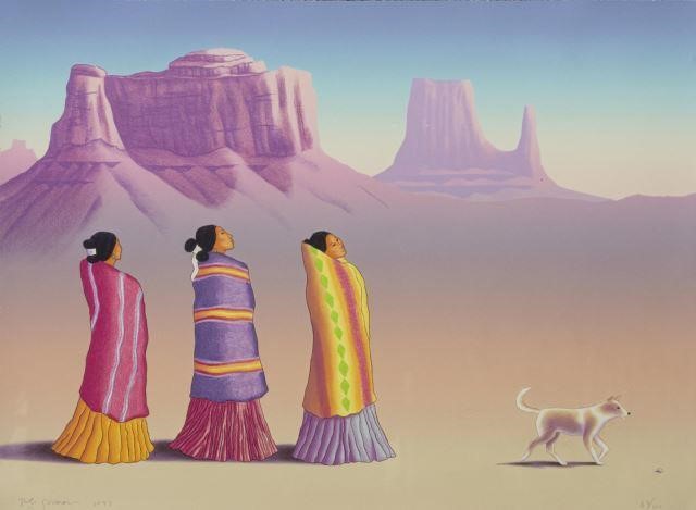 R.C. GORMAN (1932-2005) PRINT