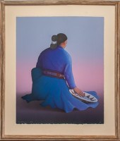 R.C. GORMAN "ATOLE" ARTIST'S P