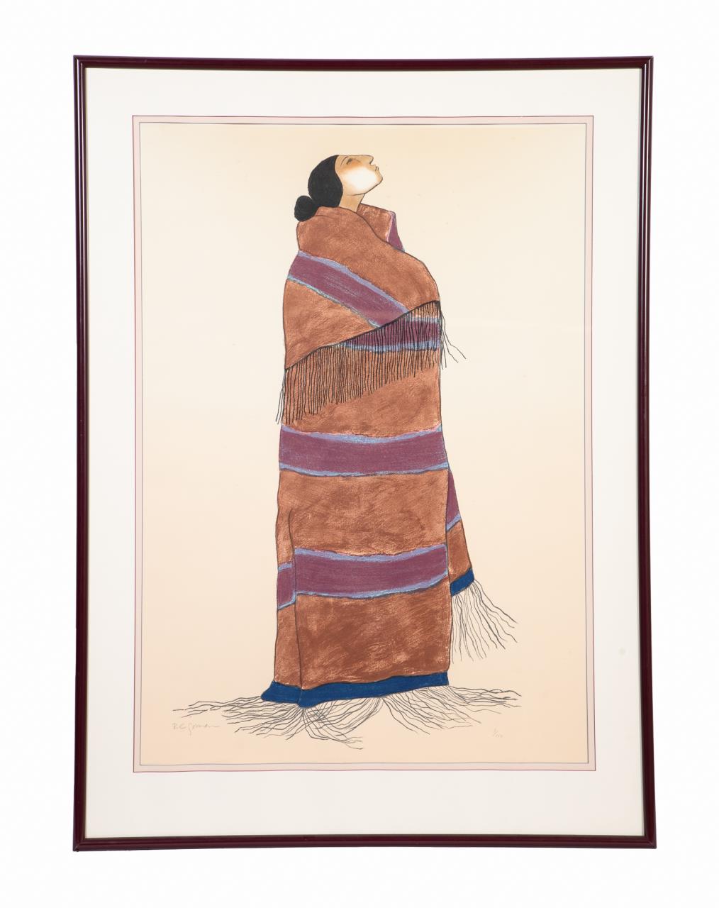 R.C. GORMAN "CAROL'S BLANKET" LARGE