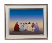 R.C. GORMAN "DESERT TWILIGHT"