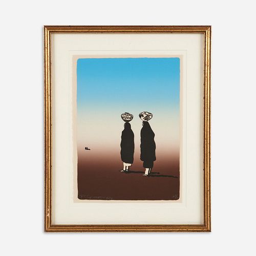 RC GORMAN "EXPECTATIONS" (1974