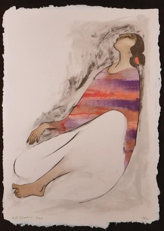 R.C. GORMAN, LITHOGRAPH,