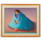 R.C. GORMAN. NAVAJO MOTHER, CO