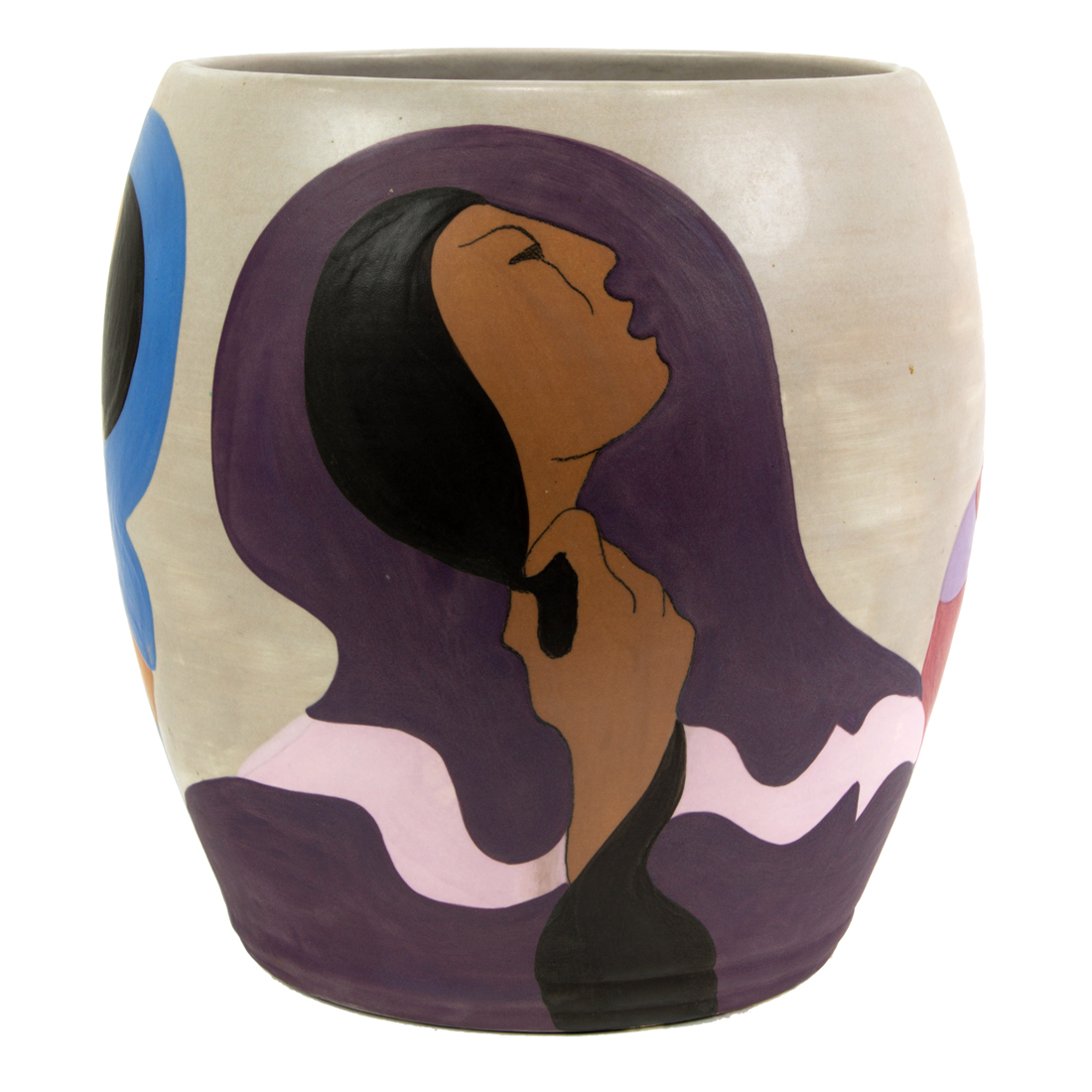 R.C. GORMAN POTTERY VASE: THE