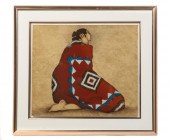 R.C. GORMAN "RIO GRANDE" LITHO