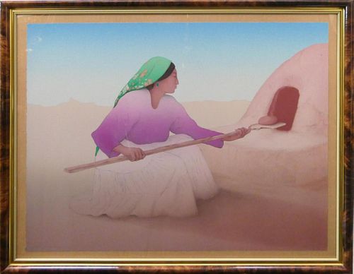 RC GORMAN (USA 1932-2005) "BREAD