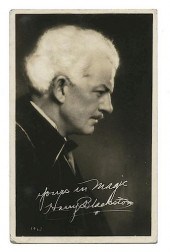 REAL PHOTO POSTCARD SIGNED BY