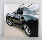 REALIST O/C PAINTING OF A CORV