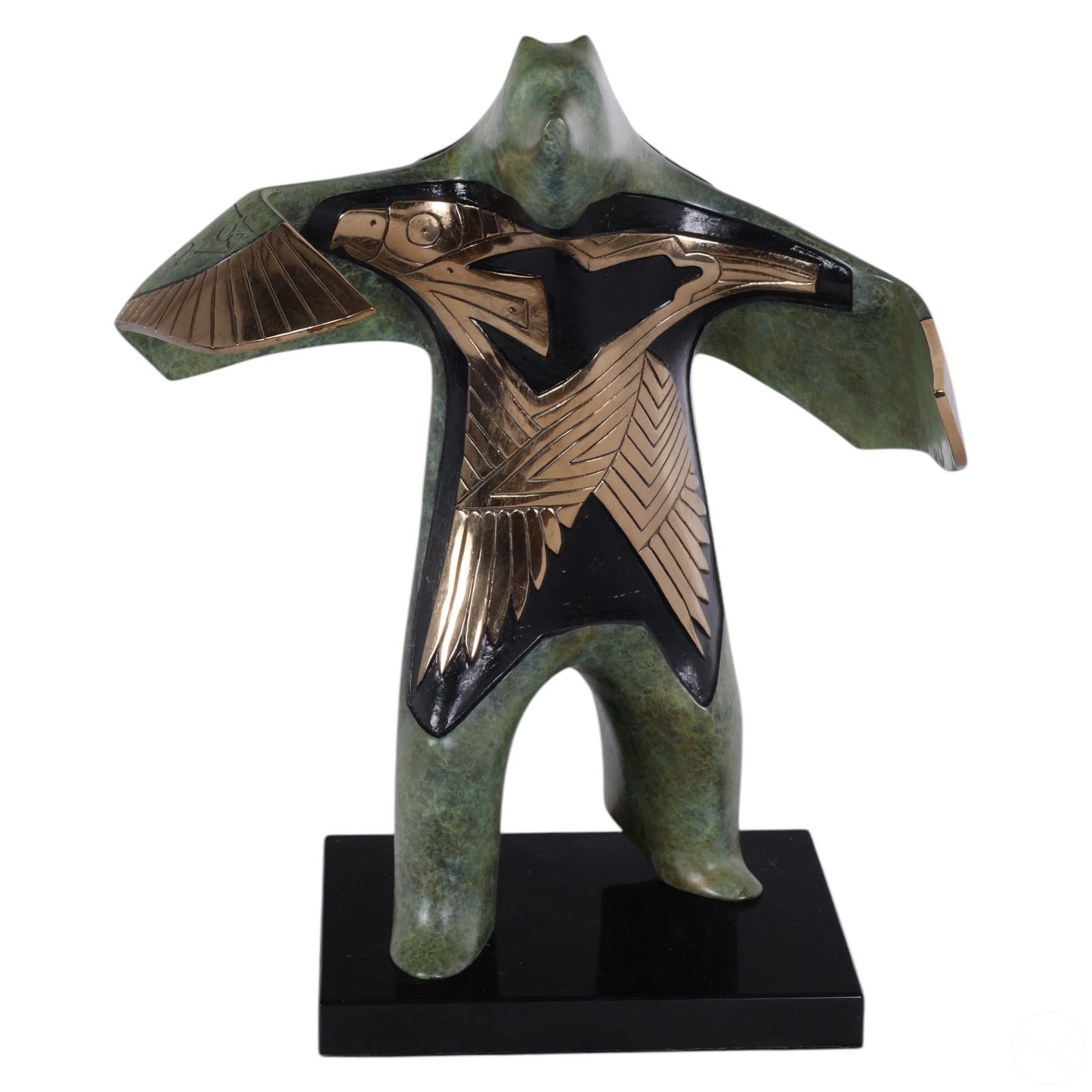 REBECCA AND GENE TOBEY 20C BRONZE