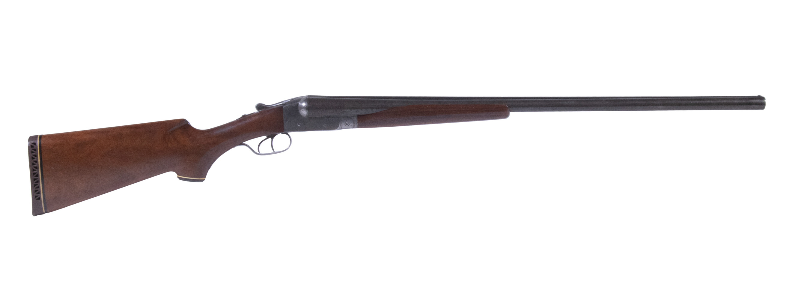 REBUILT ITHACA SXS SHOTGUN, 12 GA