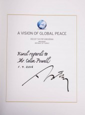 RECEP TAYYIP ERDOGAN. PRESIDEN
