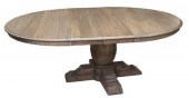 RECLAIMED ELM PEDESTAL EXTENSI