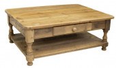 RECLAIMED PINE TWO-TIER COFFEE