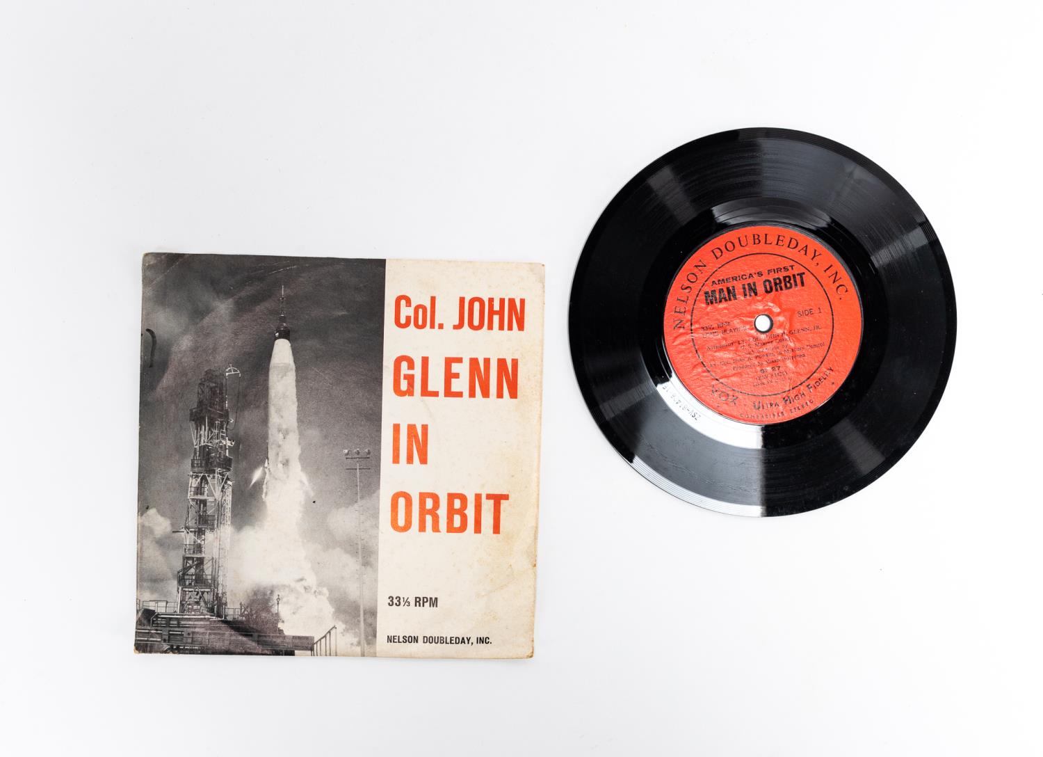 RECORDING OF JOHN GLENN IN ORBIT ON