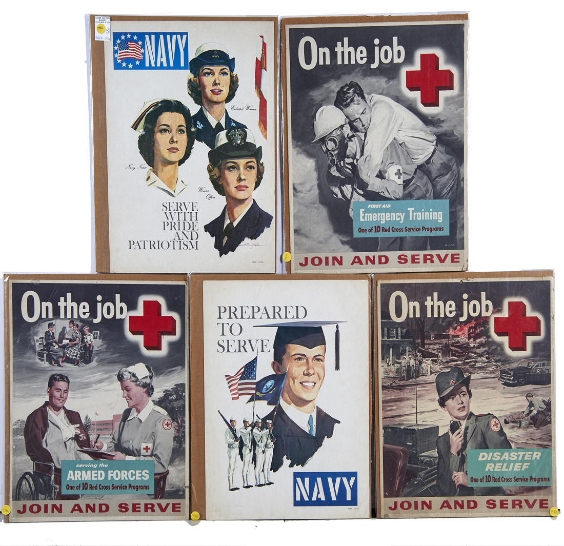 RECRUITMENT PROPAGANDA POSTERS,