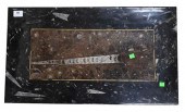 RECTANGLE POLISHED STONE FOSSI