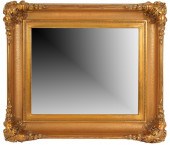 RECTANGULAR CARVED GILTWOOD WA