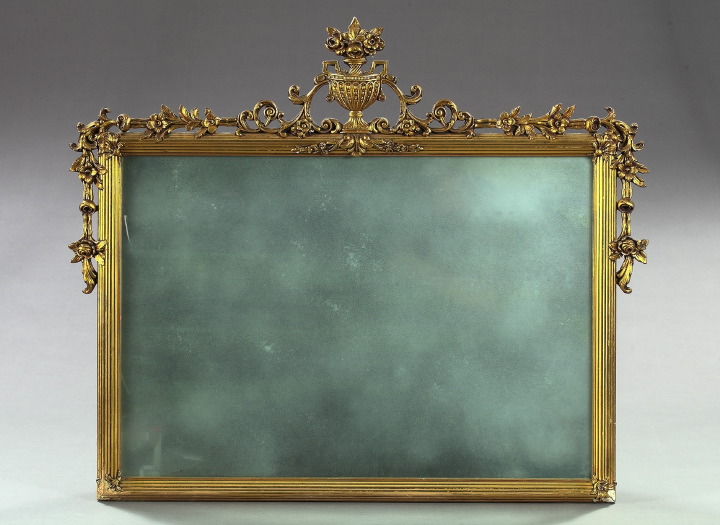 Rectangular Floral Carved