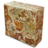 RECTANGULAR ONYX PEDESTALDESCR