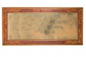 RECTANGULAR PARCEL-GILT MIRROR