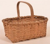 RECTANGULAR WOVEN OAK SPLINT F