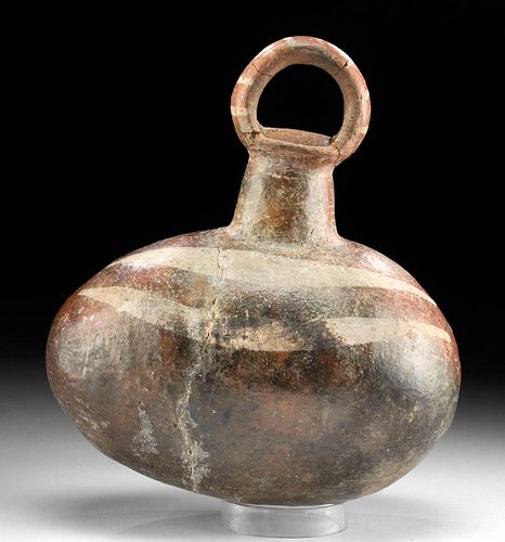 RECUAY POTTERY SPOUTED VESSEL