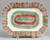 RED AND GREEN RAINBOW SPATTER
