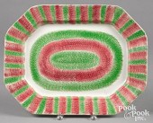 RED AND GREEN RAINBOW SPATTER