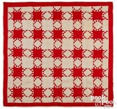 RED AND WHITE TOUCHING STARS P