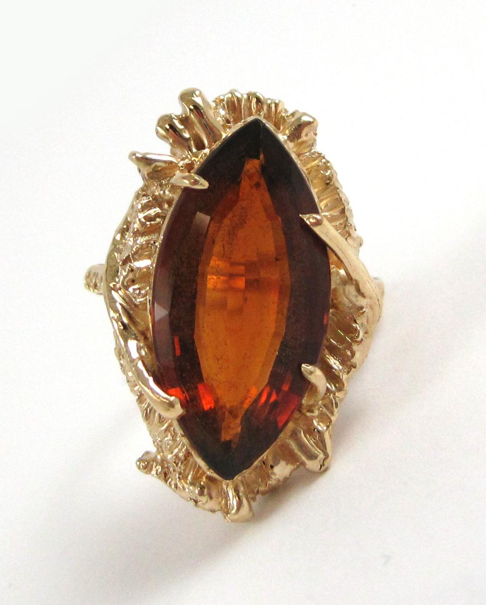 RED ANDESINE AND FOURTEEN KARAT