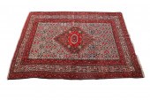 RED & BEIGE PERSIAN THROW RUG3