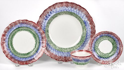 RED, BLUE, AND GREEN RAINBOW