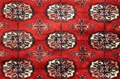 RED BOKHARA RUGRed Bokhara Rug