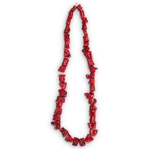 RED CORAL NECKLACE