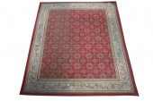 RED FIELD AUBUSSON CARPETCondi