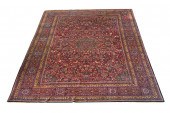 RED FIELD PERSIAN CARPETwool o
