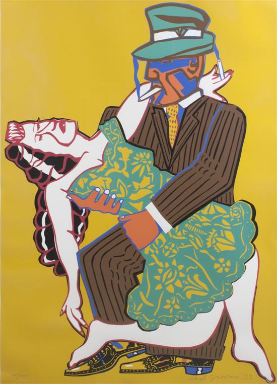 Red Grooms (American b. 1937) Mango