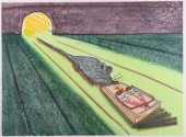 RED GROOMS MID-RATS LITHOGRAPH