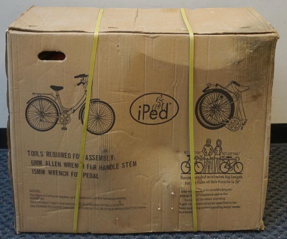 RED IPED FOLDING BIKERed iPed