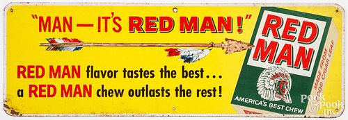 RED MAN CHEWING TOBACCO TIN