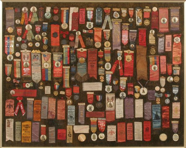 Red Man Lodge Ribbon Display Case