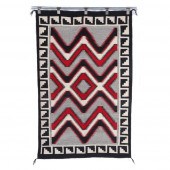 RED MESA NAVAJO HANDSPUN RUG 1