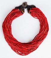 RED NAGA NECKLACE, EARLY/MID 2